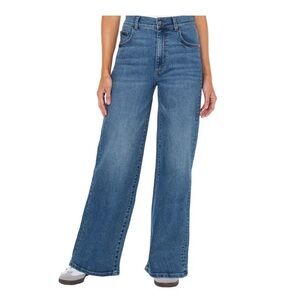 Well Worn Blue Flare Women's Jeans